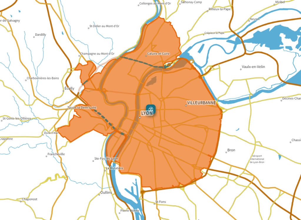 permanente milieuzone Lyon