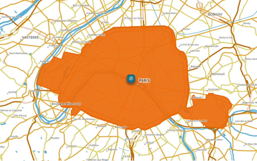 permanente milieuzone parijs